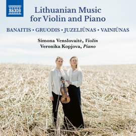 Lithuanian Music for Violin and Piano