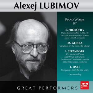 Alexej Lubimov Plays Piano Works by: Prokofiev / Glinka / Stravinsky and Liszt