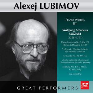 Alexej Lubimov Plays - Mozart: Piano Concertos No. 5, KV 175 and No. 20, KV 466 / Rondo in D Major, K. 382 / Fantasy No. 2