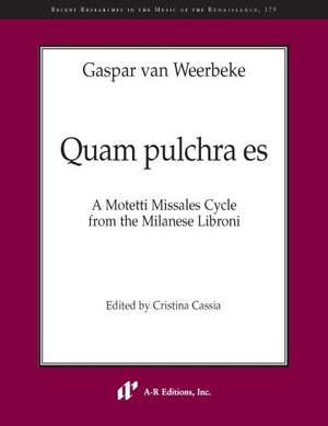 Gaspar van Weerbeke: Quam pulchra es