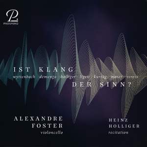 Ist Klang der Sinn? - Contemporary Works For Cello