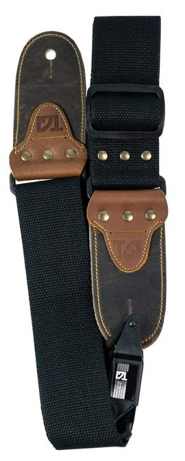 TGI Guitar Strap Woven Premium - Black