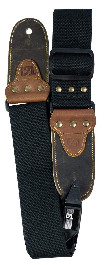 TGI Guitar Strap Woven Premium - Black