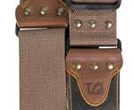 TGI Guitar Strap Woven Premium - Brown Product Image