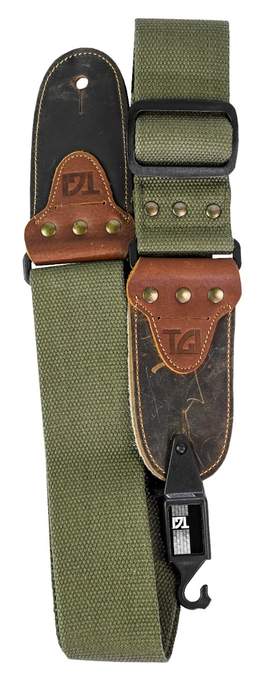 TGI Guitar Strap Woven Premium - Green