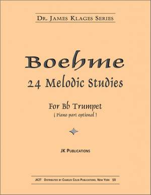 Boehme, O: 24 Melodic Studies