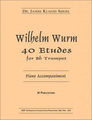 Wurm, W: 40 Etudes