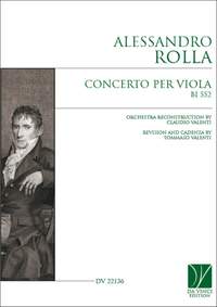 Alessandro Rolla: Concerto per viola BI 552