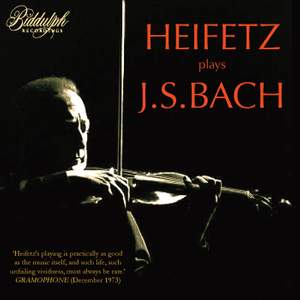 【人気No.1】 Jascha Heifetz CDs 2 - 85038-2 Biddulph: - Bach S. J. Plays クラシック