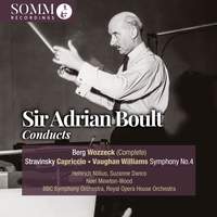 Sir Adrian Boult conducts Berg, Stravinsky & Vaughan Williams