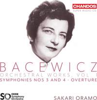 Grazyna Bacewicz: Orchestral Works Vol. 1