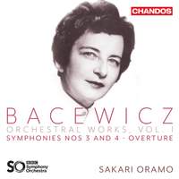 Grazyna Bacewicz: Orchestral Works Vol. 1