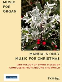 Manuals only music for Christmas