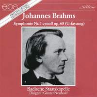 Johannes Brahms: First Symphony (Live Recording)