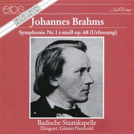 Johannes Brahms: First Symphony (Live Recording)