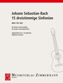 Bach, Johann Sebastian: 15 Three-Part Symphonies BWV 787-801