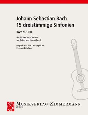 Bach, Johann Sebastian: 15 Three-Part Symphonies BWV 787-801