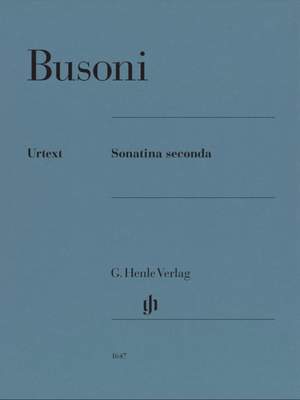 Busoni, F: Sonatina Seconda