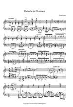 Daniel Jones: Prelude in D minor & Thema con variazioni in D-flat major for Solo Piano Product Image