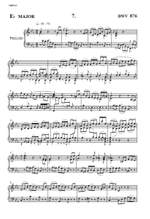 J.S. Bach: The Well-Tempered Clavier, a new performing edition by Vladimir Feltsman - Book 2 No. 7 in E flat major BWV876 Product Image