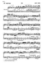 J.S. Bach: The Well-Tempered Clavier, a new performing edition by Vladimir Feltsman - Book 2 No. 14 in F sharp minor BWV883 Product Image