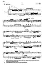 J.S. Bach: The Well-Tempered Clavier, a new performing edition by Vladimir Feltsman - Book 2 No. 20 in A minor BWV889 Product Image