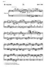 J.S. Bach: The Well-Tempered Clavier, a new performing edition by Vladimir Feltsman - Book 2 No. 21 in B flat major BWV890 Product Image