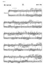 J.S. Bach: The Well-Tempered Clavier, a new performing edition by Vladimir Feltsman - Book 2 No. 22 in B flat minor BWV891 Product Image