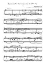 Sergei Rachmaninoff: Symphony No. 2 in E minor, Op. 27 a new arrangement for Two Pianos Product Image