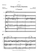 Richard Blackford: Songs of Nadia Anjuman, A Song Cycle for soprano & string orchestra - Study Score Product Image