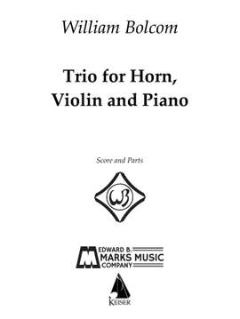 William Bolcom: Horn Trio
