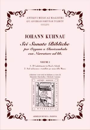 Johann Kuhnau: Sei Sonate Bibliche Vol. 1