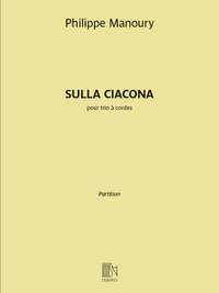 Philippe Manoury: Sulla Ciacona