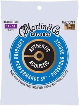 Martin - Phosphor Bronze (3 Set Pack)