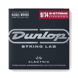 Dunlop Strings - Electric Nickel Wound - 9-74 (8-String)