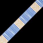 Levy's Tribal Rhythms Polyester - Blue-Gold Product Image