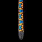 Levy's Stained Glass Polypropylene 3 inch - Orange and Blue Product Image