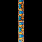 Levy's Stained Glass Polypropylene 3 inch - Orange and Blue Product Image