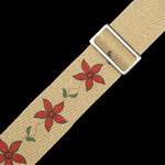 Levy's Flowering Vine Hemp with Cork Ends - Red Flowers Product Image