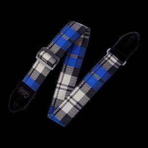 Levy's Cotton Weave with Suede Ends - Cobalt Plaid Poly