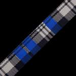 Levy's Cotton Weave with Suede Ends - Cobalt Plaid Poly Product Image