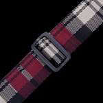 Levy's Cotton Weave with Suede Ends - Garnet Plaid Poly Product Image