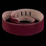 Levy's Simply Suede Leather with Suede Backing 2 1/2" - Burgundy Product Image