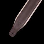 Levy's Staple Garment Leather Padded 3.25" - Dark Brown on Cream Product Image