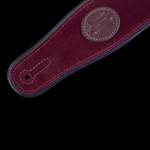 Levy's Signature Suede Leather with Suede Backing and Piping 2 1/2" - Burgundy Product Image