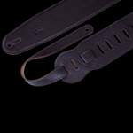 Levy's Heritage Crafted Garment Leather with Suede Back Padded 3 1/2" - Dark Brown Product Image