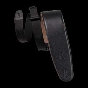 Levy's Right Height Garment Leather Padded 3 1/2"- Black