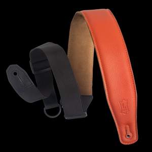 Levy's Right Height Garment Leather with Suede Backing Padded 2 1/2" - Orange