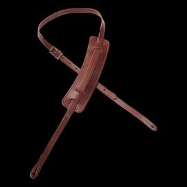 Levy's Holly Deluxe Veg-Tan Leather 5/8" with Pad & Buckle - Burgundy