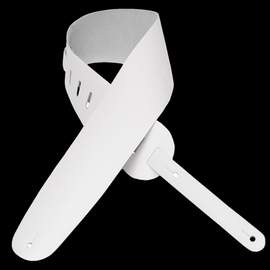 Levy's Lead Leather Top Grain with Natural Back 3 1/2" - White